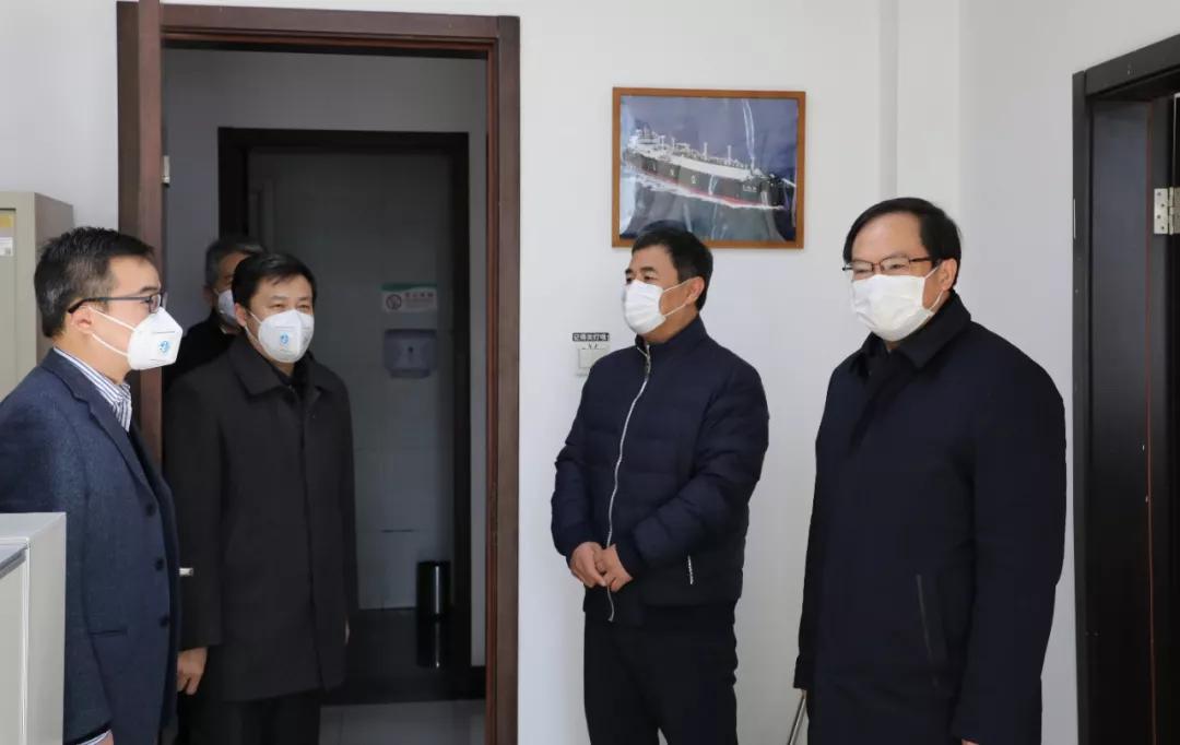 杨金成到长城电子、综合院检查指导疫情防控和复工复产工作